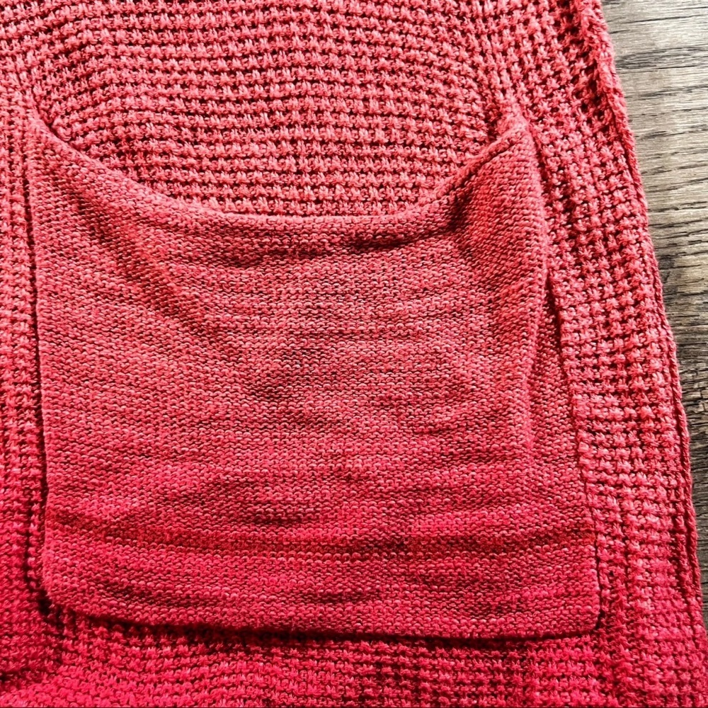 MOTH ANTHROPOLOGIE Sweater Womens X-Small Coral Bolinas Uptown Lightweight Top - Picture 4 of 10